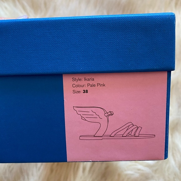 NWT jelly Ikaria pale pink Ancient Greek Sandals - Picture 8 of 10